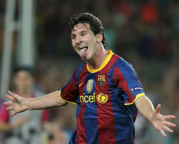 Messi - doble 100