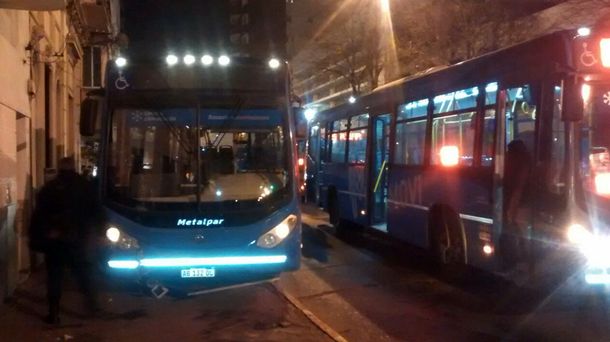 El chofer quedó internado