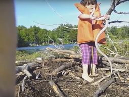 video: una nena aventurera agarra sin miedo a una vibora video: una nena aventurera agarra sin miedo a una vibora