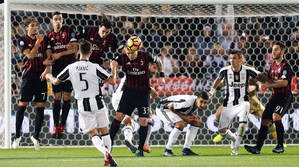 Milan venció a Juventus y es el campeón de la Supercopa de Italia