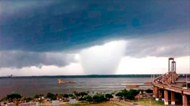 Las imágenes del temporal en Chaco