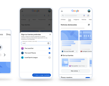 Google lanza Fuentes Preferidas: cómo agregar a minutouno.com
