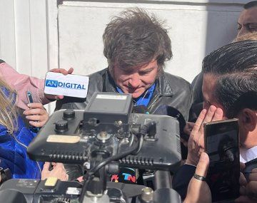 Milei habló de las demoras para votar en la Ciudad: qué dijo