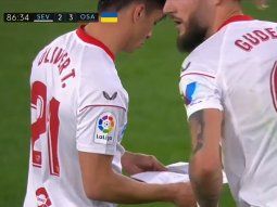 Video: la reacción del Huevo Acuña a las indicaciones de Sampaoli