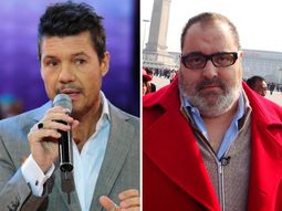 fuerte cruce entre marcelo tinelli y jorge lanata fuerte cruce entre marcelo tinelli y jorge lanata