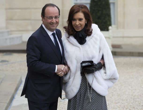 Cristina agradeció el apoyo de Francia para negociar con el Club de París