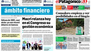 Tapas de diarios del miércoles 1 de marzo de 2017