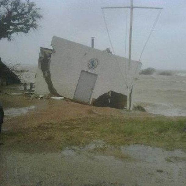 Uruguay afectado por la crecida del río