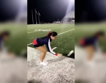 Esta porrista se llevó todos los aplausos