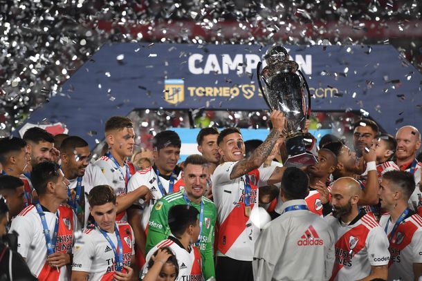 River campeón: cómo quedó la nómina de ganadores de liga en el fútbol argentino