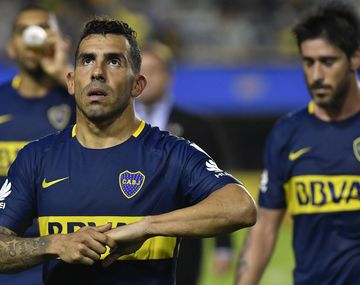 Carlos Tevez y Pablo Pérez en Boca