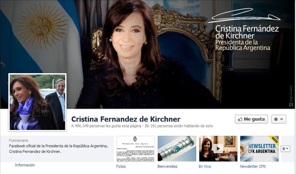 Cristina insistió con el sinceramiento de dirigentes vía Facebook