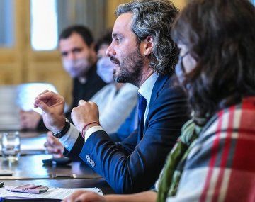 Santiago Cafiero encabeza la reunión semanal del gabinete económico