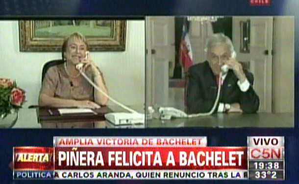 Bachelet lidera los comicios y será la nueva presidente de Chile