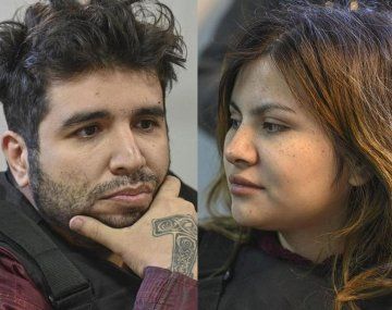 Fernando Sabag Montiel y Brenda Uliarte