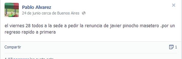 Bebote Álvarez predijo la agresión contra Javier Cantero