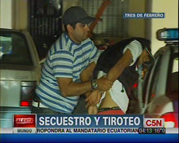 Secuestro y tiroteo en Tres de Febrero: dos detenidos