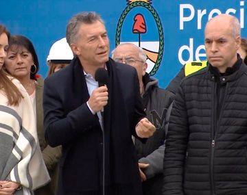 Macri habló del frío