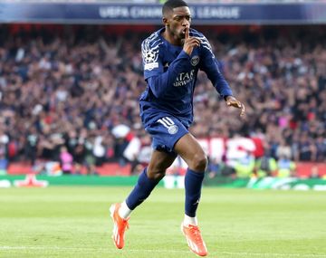 PSG pegó primero: venció 1-0 al Arsenal en la ida de las semifinales de la Champions League