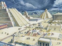 Pintura sobre la estética de la histórica Tenochtitlán, la Venecia del Nuevo Mundo. Pintura sobre la estética de la histórica Tenochtitlán, la Venecia del Nuevo Mundo.