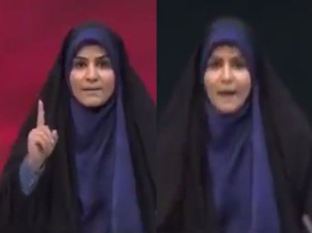 Imágenes impactantes: el momento exacto en que Israel bombardea la TV estatal de Irán