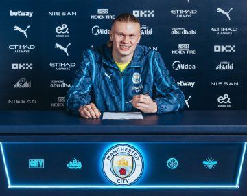 El impactante contrato que firmó Erling Haaland con el Manchester City