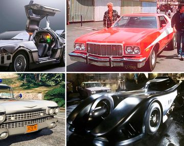 ¿Reconocés en qué películas aparecieron estos autos?