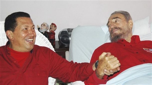 Chavez y fidel