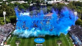 asi fue el recibimiento de la hinchada de gimnasia para el clasico con estudiantes asi fue el recibimiento de la hinchada de gimnasia para el clasico con estudiantes