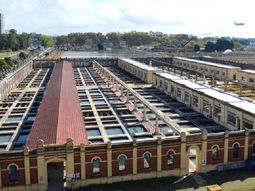 Planta Potabilizadora General San Mart&iacute;n de Aysa, la que provee de agua potable a la Ciudad