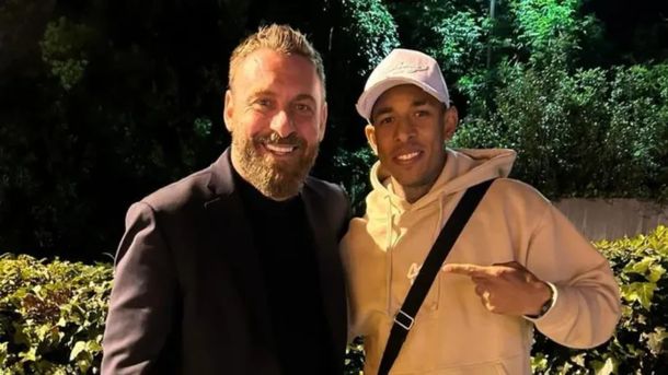 El inesperado encuentro de Sebastián Villa con Daniele De Rossi: Un placer enorme