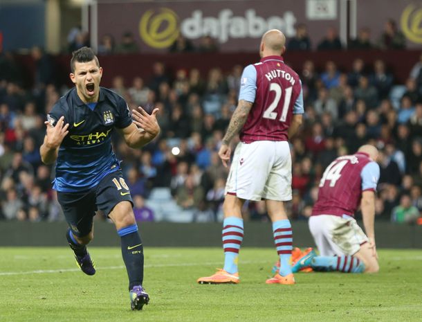 Con un gol del Kün, el Manchester City volvió a ganar y se acerca a la punta