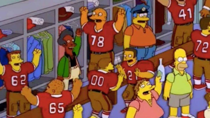 Super Bowl 2022: la falsa predicción de Los Simpson que es viral