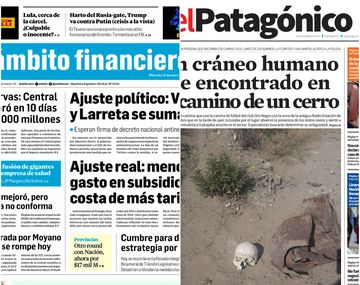 Tapas de diarios del miércoles 31 de enero de 2018