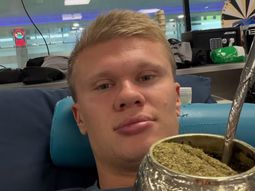El curioso posteo de Erling Haaland tomando mate: Encantadora bebida y el guiño a los argentinos El curioso posteo de Erling Haaland tomando mate: Encantadora bebida y el guiño a los argentinos