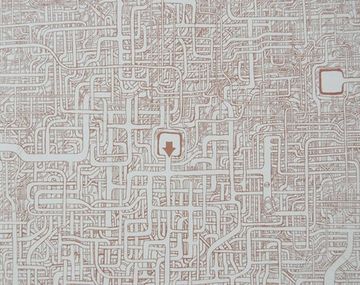 Increíble: se pasó siete años diseñando un laberinto