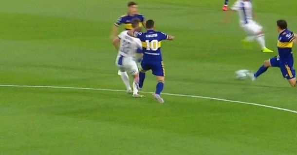 Germán Delfino explicó por qué no expulsó a Carlos Tevez en el partido ante Talleres