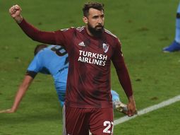 Lucas Pratto volvió al gol. Foto: @RiverPlata.