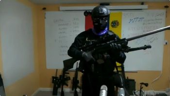 El soldado asumió el rol de cara visible de la operación ninja El soldado asumió el rol de cara visible de la operación ninja