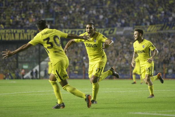 Wanchope Abila en Boca - Crédito:&nbsp;@BocaJrsOficial