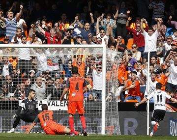 Un ex Estudiantes brilló para el triunfo del Valencia de los argentinos