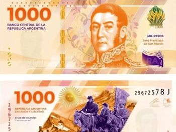 Ya circula el nuevo billete de $1000: cómo es y las medidas de seguridad