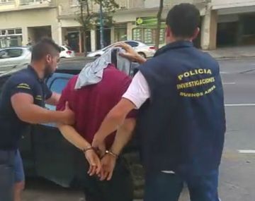 Así detuvieron al hombre en su lugar de trabajo
