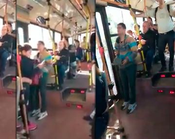 La mujer escrachó y golpeó al ladrón que intentó sacarle el celular