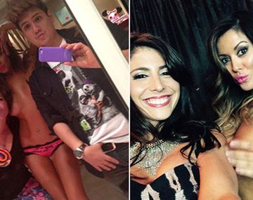 Jelinek calentó las redes con fotos hot