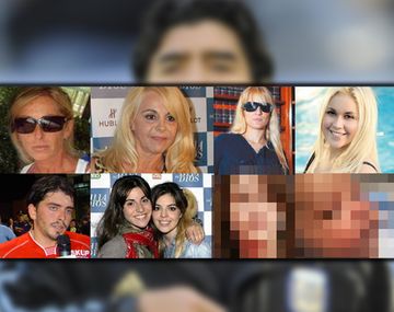 ¿Quién es quién en la interna del clan Maradona?