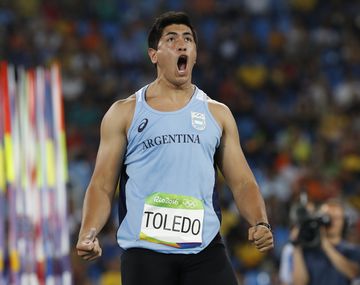 Braian Toledo clasificó para la final olímpica en el lanzamiento de jabalina