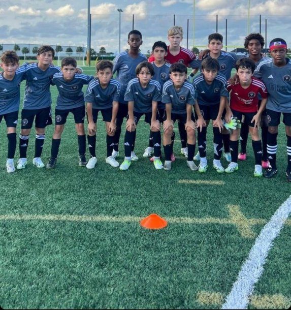 Thiago Messi debutó en la Sub-12 del Inter Miami