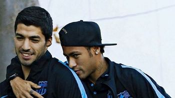 neymar y su carinoso saludo por el cumpleanos de luis suarez neymar y su carinoso saludo por el cumpleanos de luis suarez