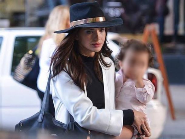 La China Suárez y su hija Rufina Cabré.&nbsp;